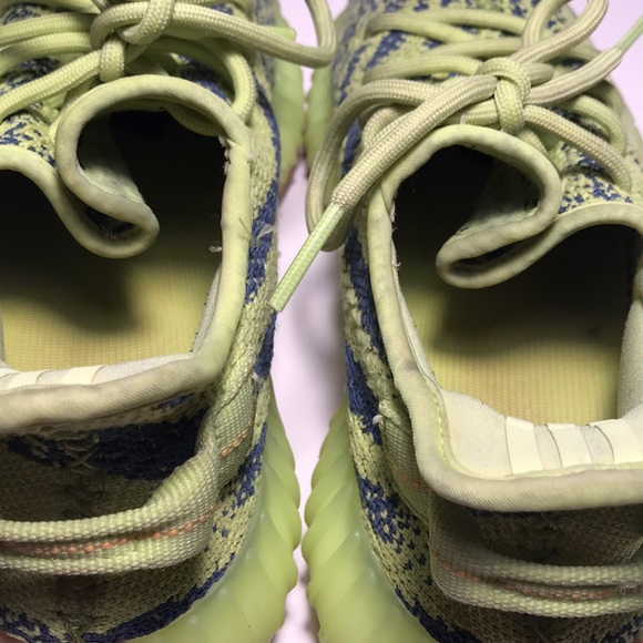 Yeezy boost 350 VS semi frozen yellow - Picture 8 of 8